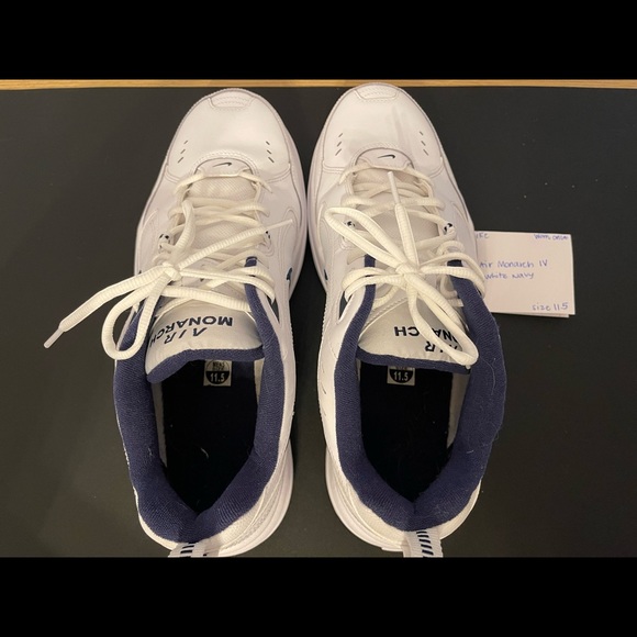 Nike Air Monarch IV ‘white navy’ - Picture 4 of 4